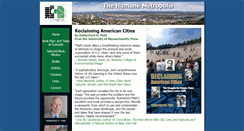 Desktop Screenshot of humanemetropolis.org